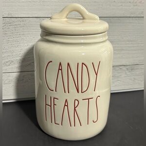 Rae Dunn Candy Hearts Canister